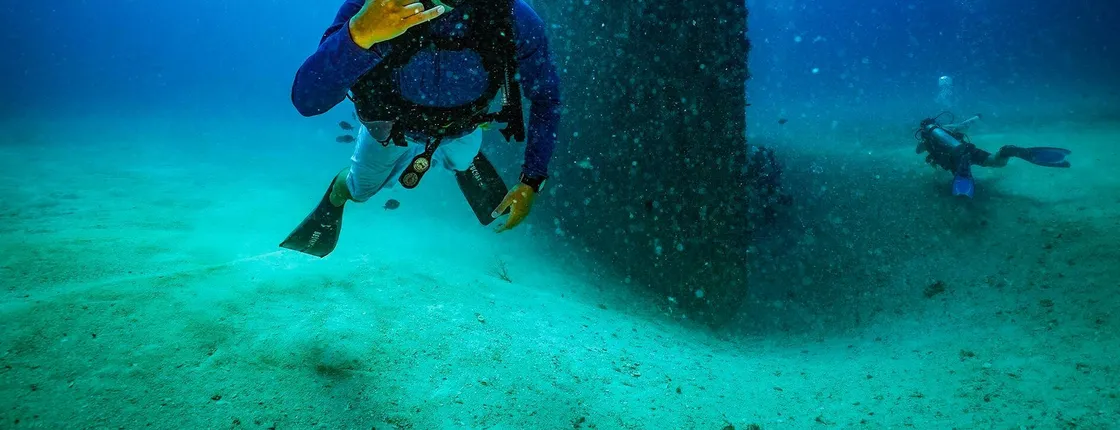 Certified scuba diving in Cancun with Aquaworld