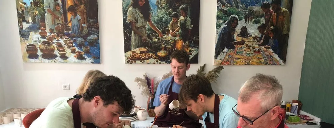 Authentic traditional Moroccan ceramics and jewellery workshop