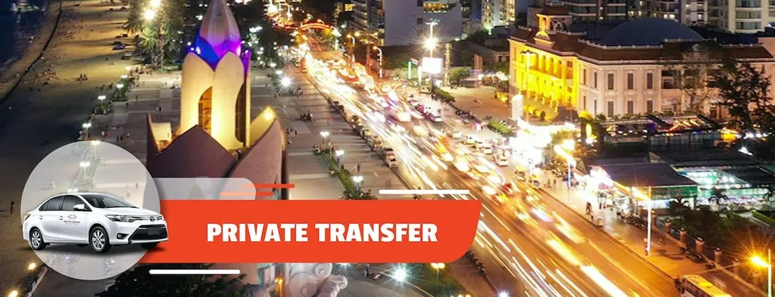 Private transfer between Nha Trang's train station and city center