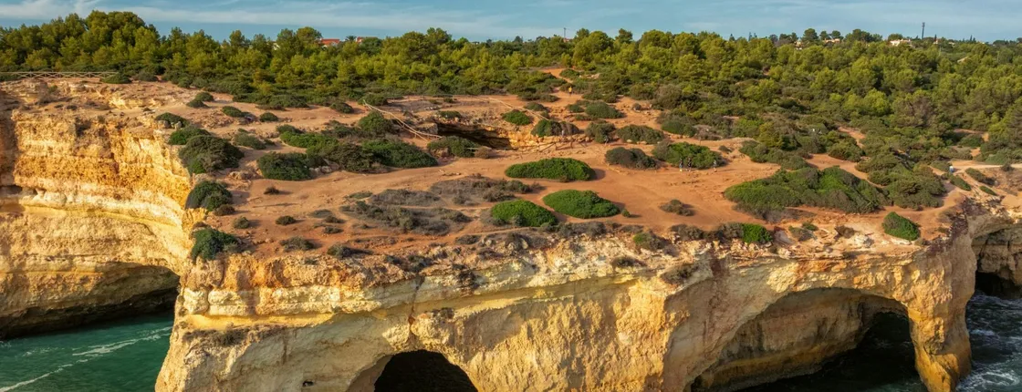 Algarve coast and Benagil Cave cruise from Portimão