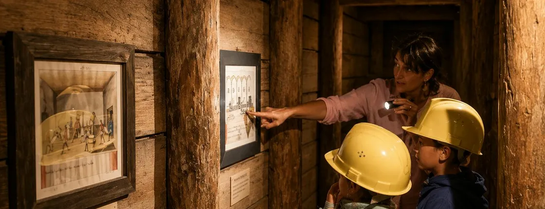 Mining Museum Hall in Tirol guided tour with eSIM