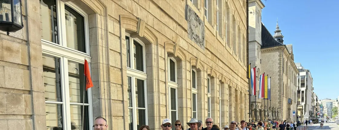 Guided walking tour in Luxembourg city