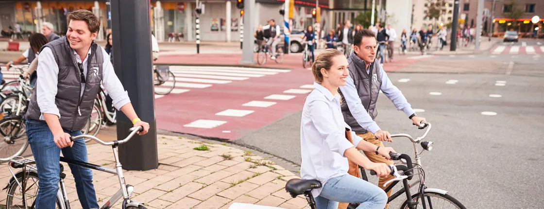 Rotterdam Bike and Dine private food tour