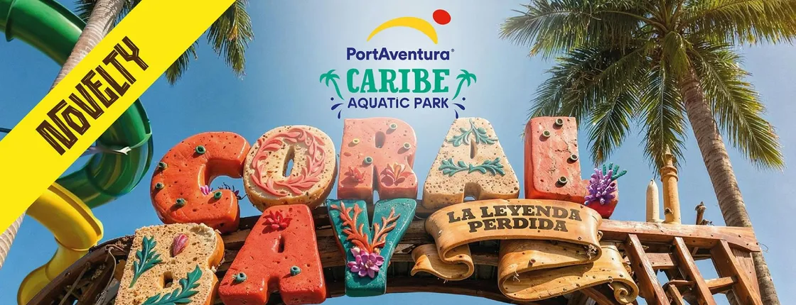 Caribe Aquatic Park by day and PortAventura Park by night 1-day combo