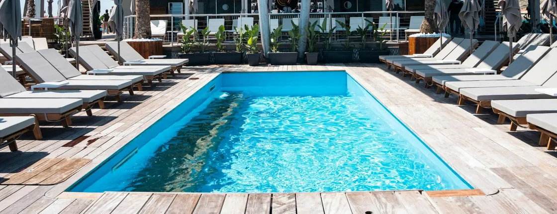 Day ticket to Noma Island floating beach club in Malta