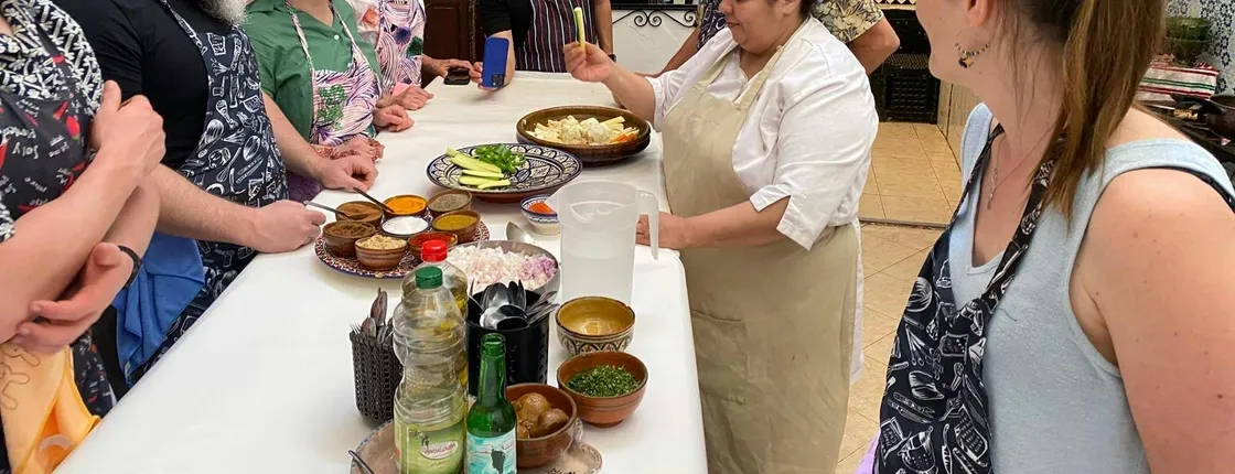 Marrakech half-day cooking class