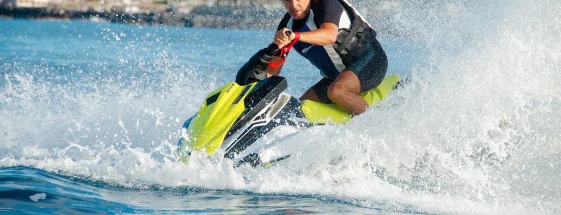 Jet ski safari tour in southern Malta