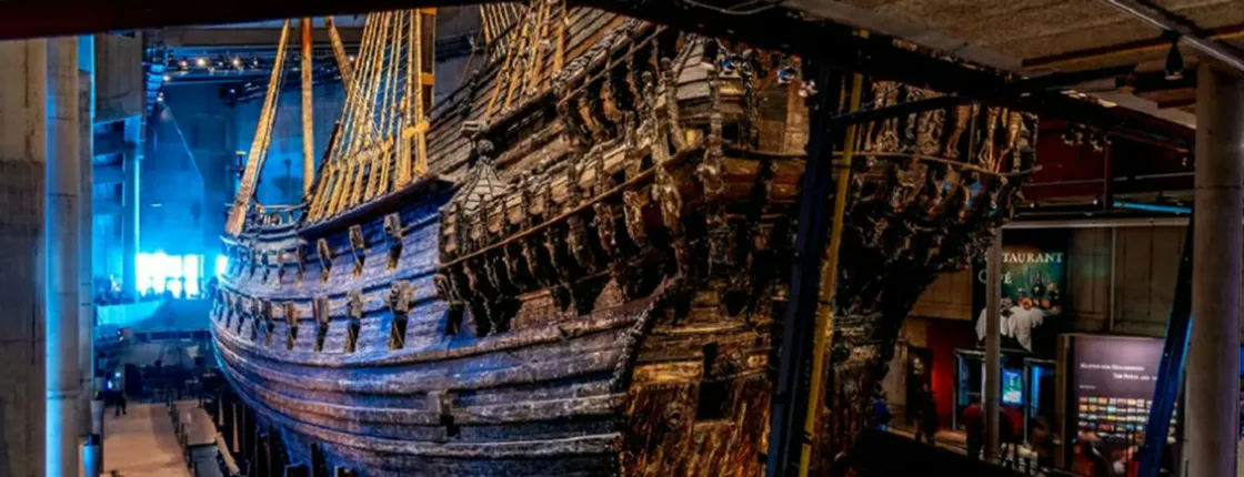 Guided tour of the Vasa Museum and its historic warship