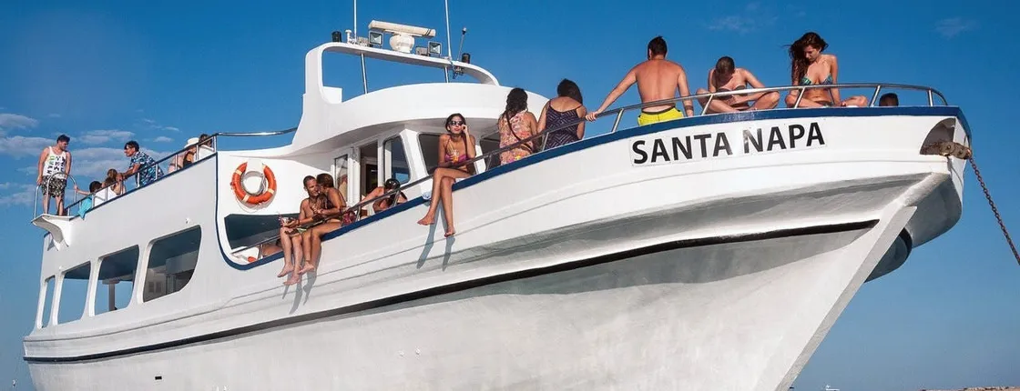 Ayia Napa sunset 70s and 80s disco boat party – from Larnaca hotels