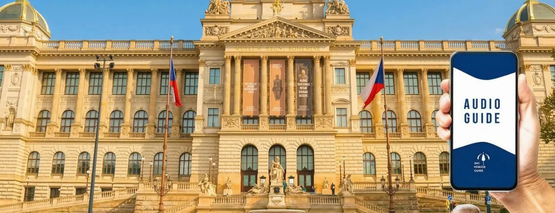 Prague National Museum Ticket and Online City Tour Audio Guide