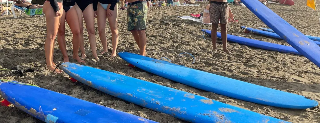 Regular surf lessons