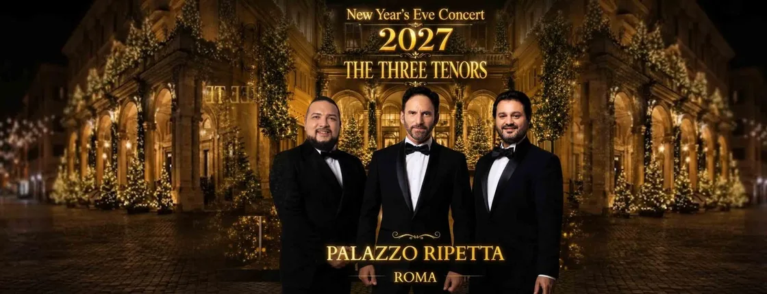 New Year's Eve Concert: the three tenors, opera arias, waltzes and Christmas songs