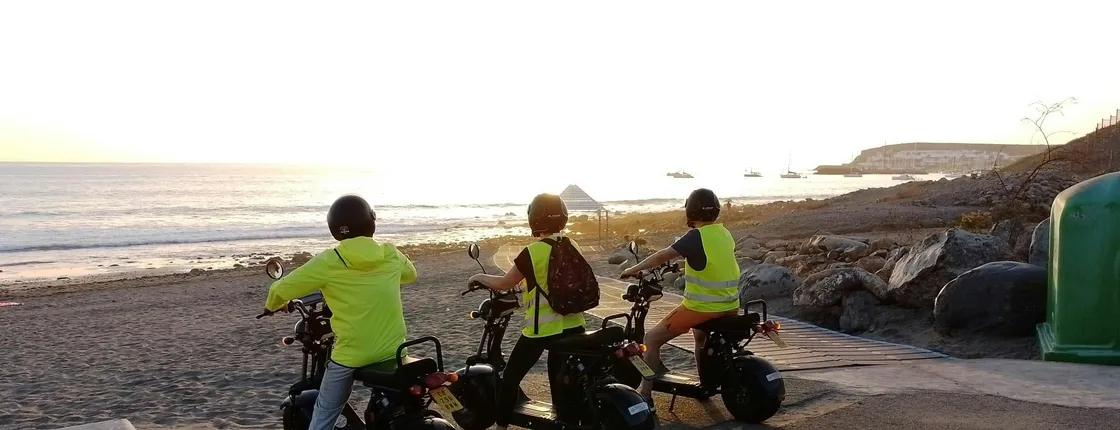 E-scooter chopper rental in Maspalomas
