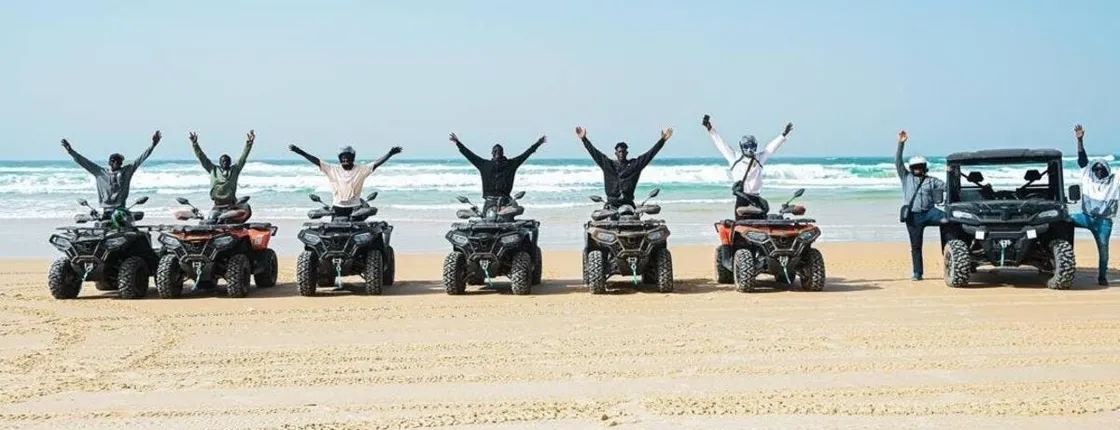 Three-hour quad biking adventure from Saly