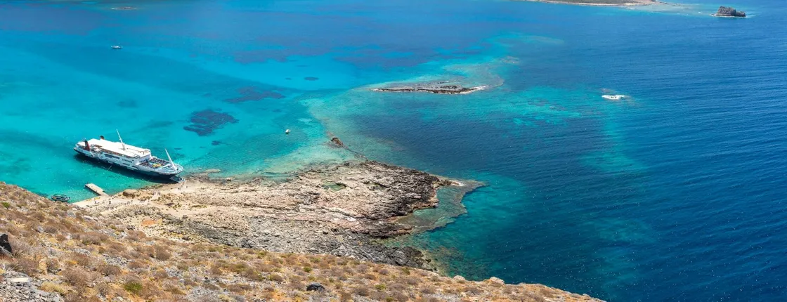 Balos and Gramvousa Catamaran Cruise from Kissamos without Transport