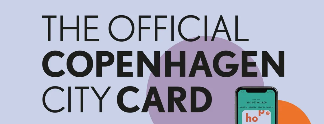 Copenhagen card-HOP with 40+ attractions and hop-on hop-ff bus