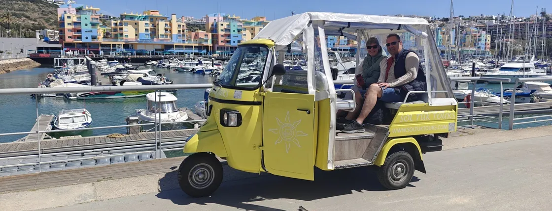 Private guided tour of Albufeira Marina and West coast