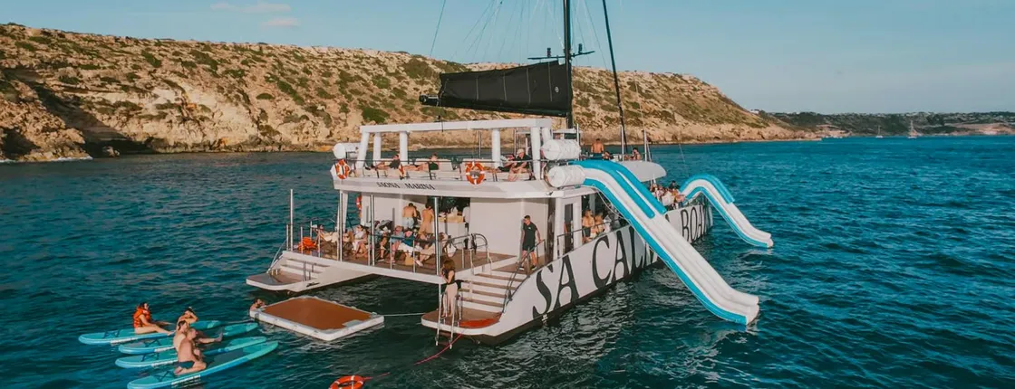 Palma Bay catamaran with lunch, swim stop and VIP area option