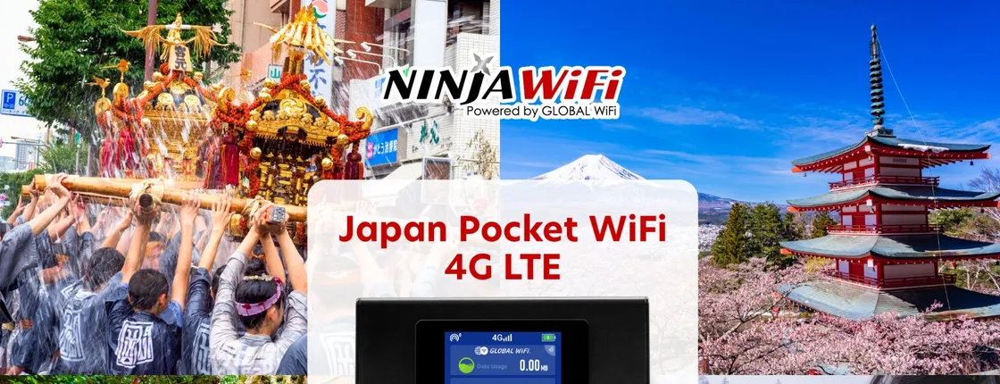 Pocket Wi-Fi 4G LTE router rental at Narita Airport Terminal 1