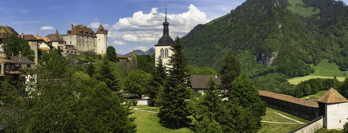 Gruyères chocolate and cheese tour from Lausanne with Golden Pass train ride
