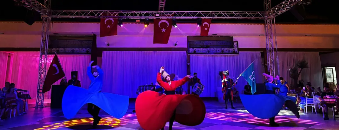 Turkish dance show with dinner