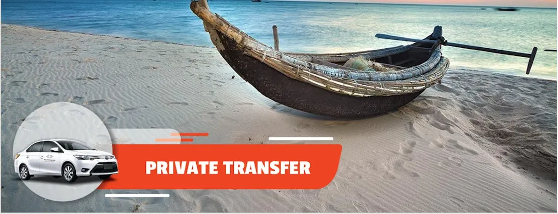 Private transfer Phu Bai Airport to Pilgrimage or Thuan An or opposite