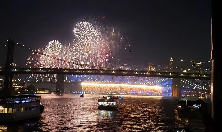 NYC: New Year's Eve Celebration on the water with Fireworks