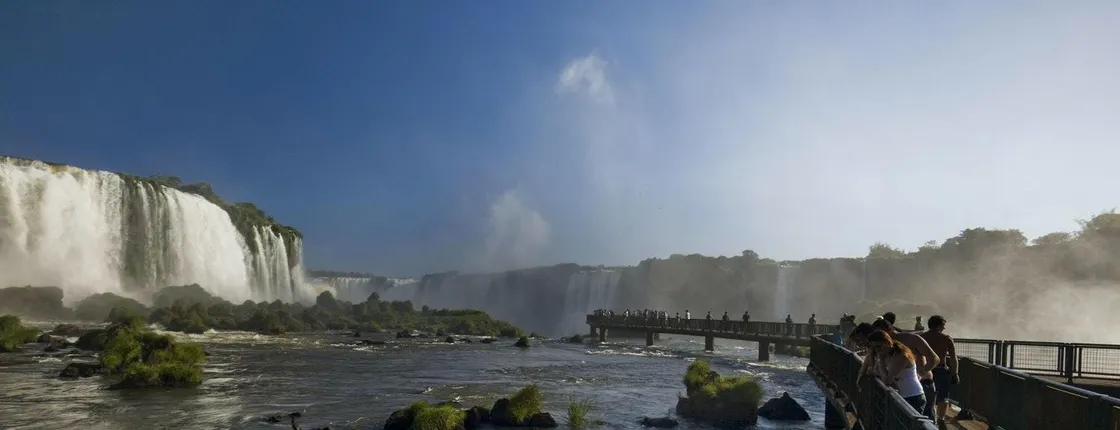 Iguassu waterfalls and visit to Itaipu Dam with airport roundtrip transfer