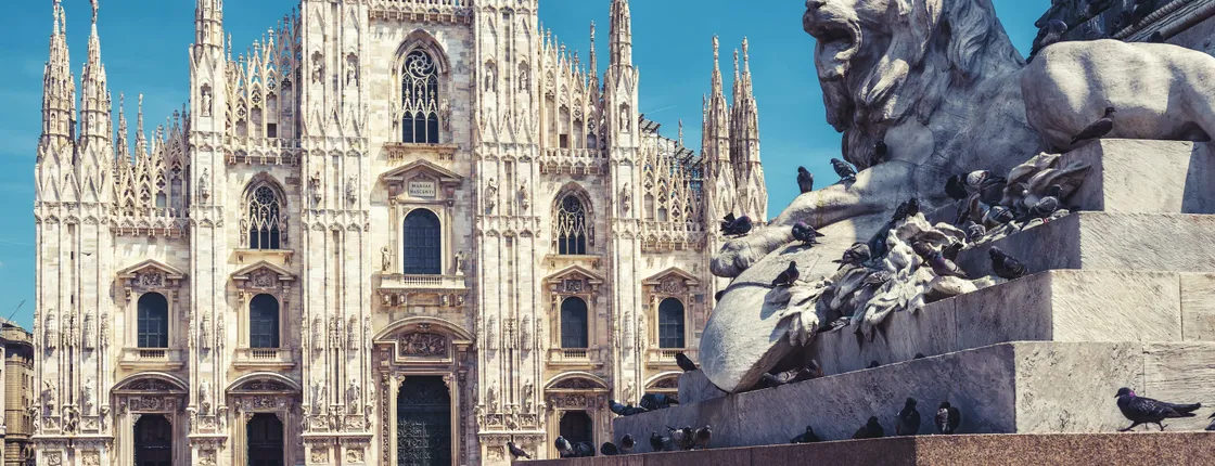 Milan City Sightseeing from Turin by high-speed train