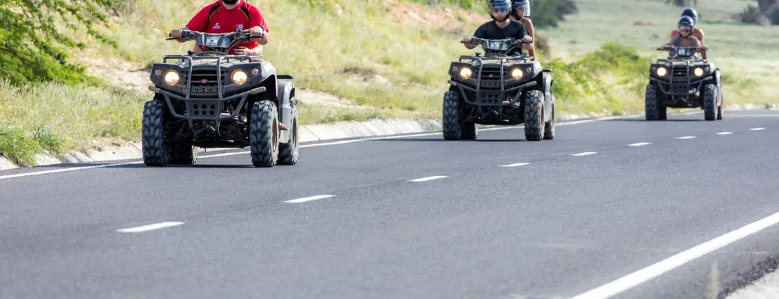 Rhodes quad safari from Kiotari ticket