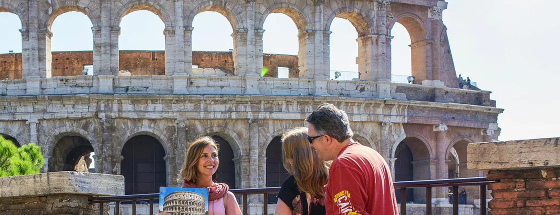 Colosseum Arena and Roman Forum small group tour