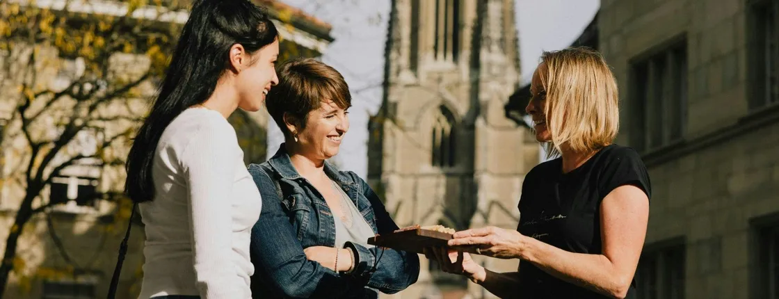 Public guided tour of the old town of Fribourg