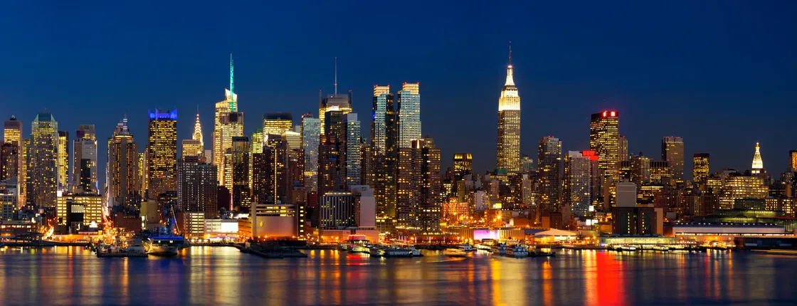 Skyline tour of New York City