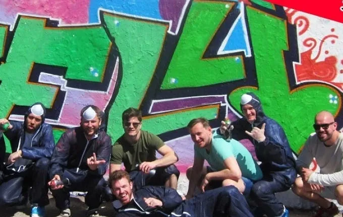 Exclusive  graffiti workshop in Wiesbaden
