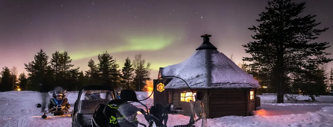 Aurora Borealis Snowmobile Safari
