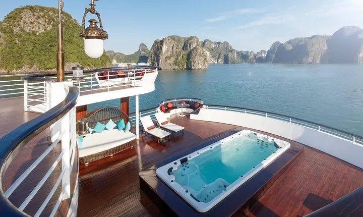 AMBASSADOR CRUISE The Largest Ship in Halong Bay Heritage 2D1N