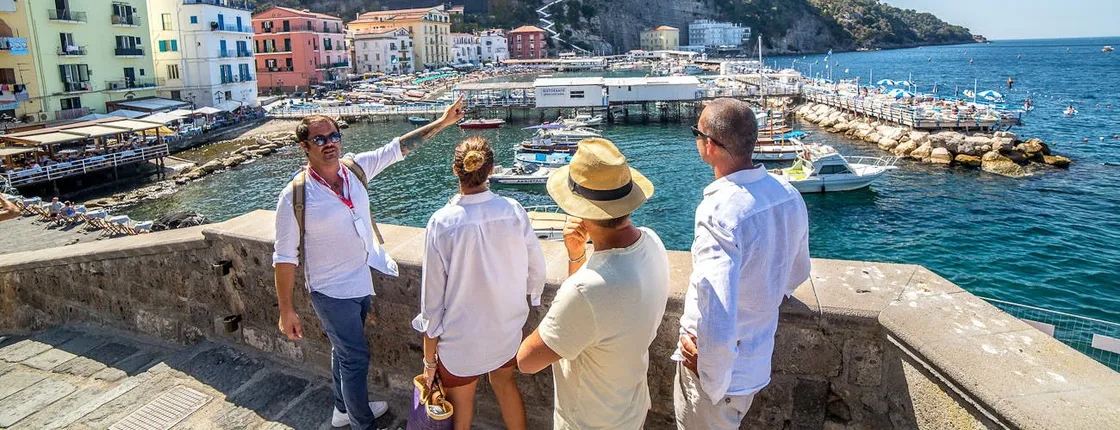 Sorrento walking tour with a local guide