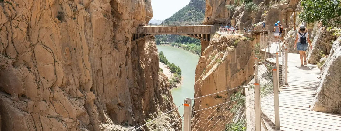 Caminito del Rey hiking trail tour from the Costa del Sol