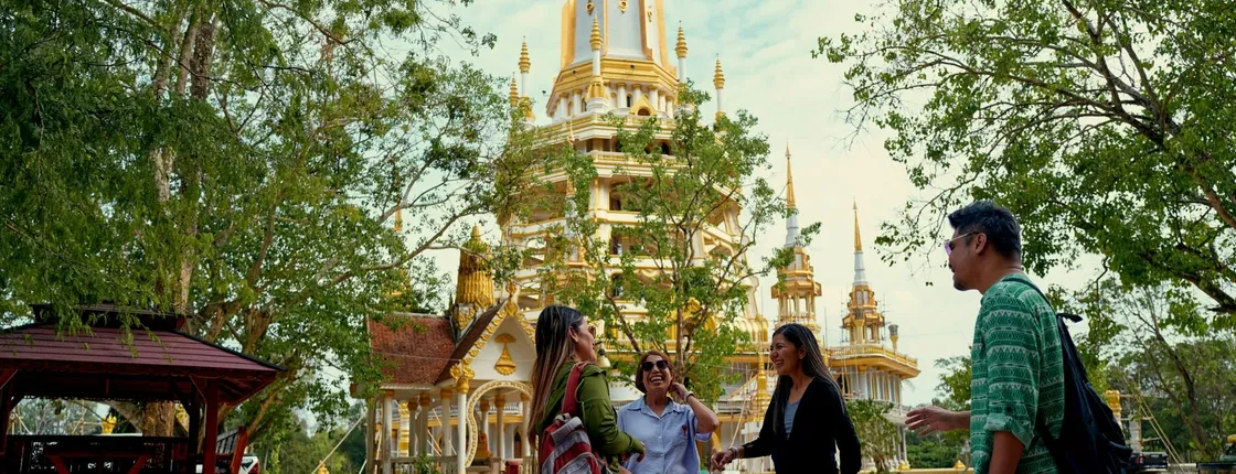 Krabi Town and Tiger Cave Temple tour