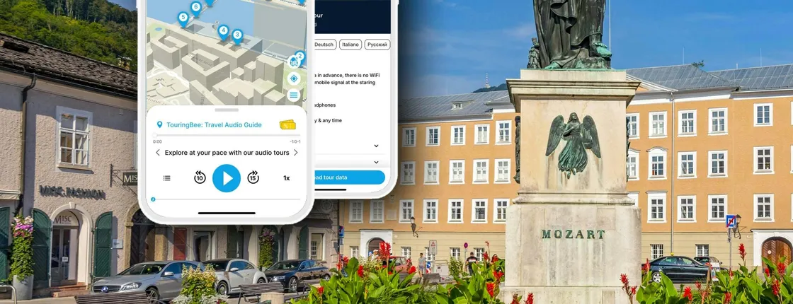 Salzburg self-guided walking tour with audio app
