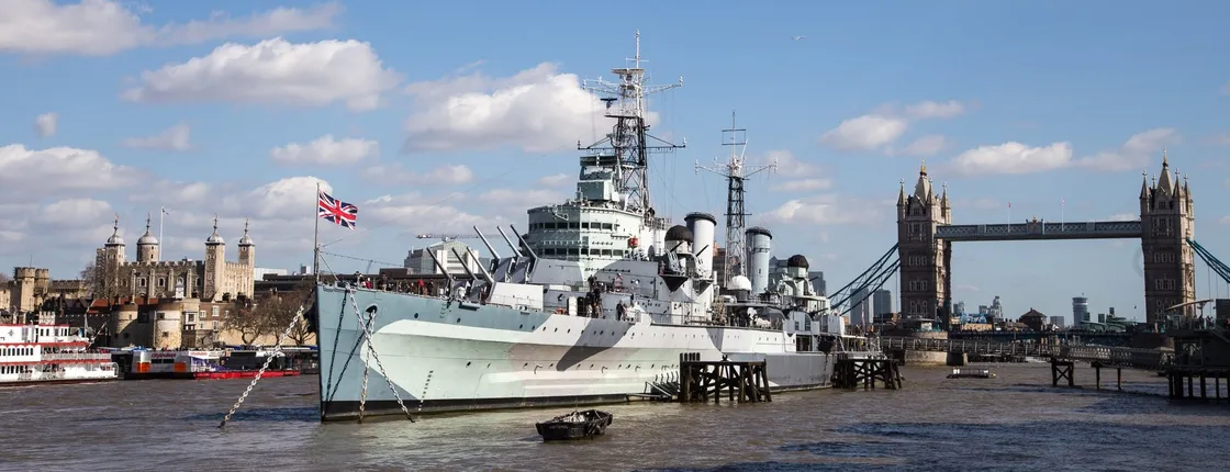 London Sights Tour with HMS Belfast On-Board