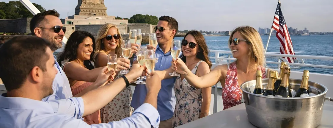 Unlimited Prosecco, beer and Aperol Spritz cruise in New York