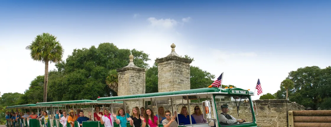 Old Town Trolley tours of St. Augustine