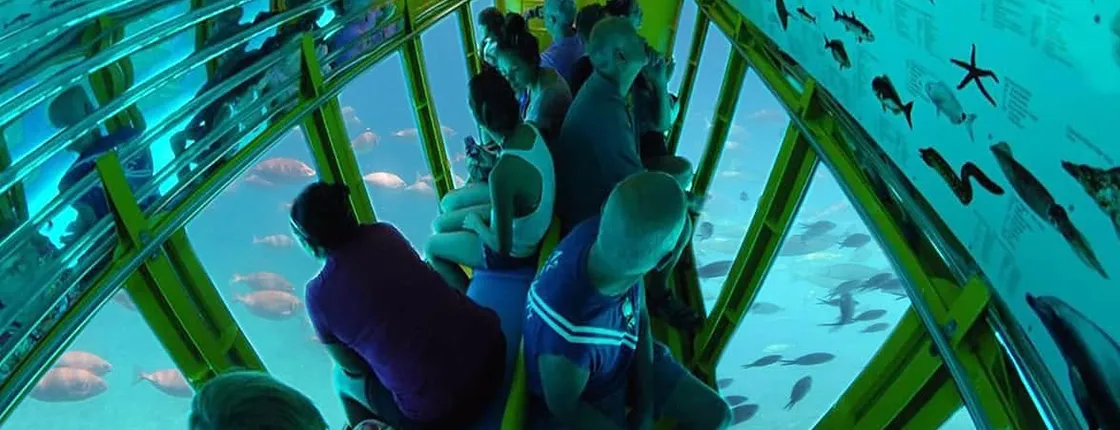 Semi-submarine boat trip