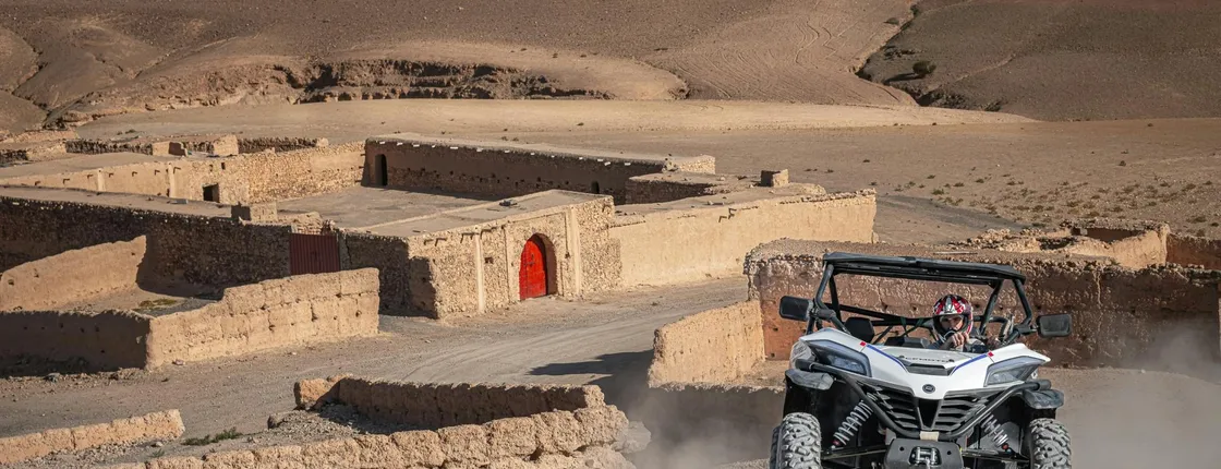 Agafay buggy full-day tour and camel ride with lunch