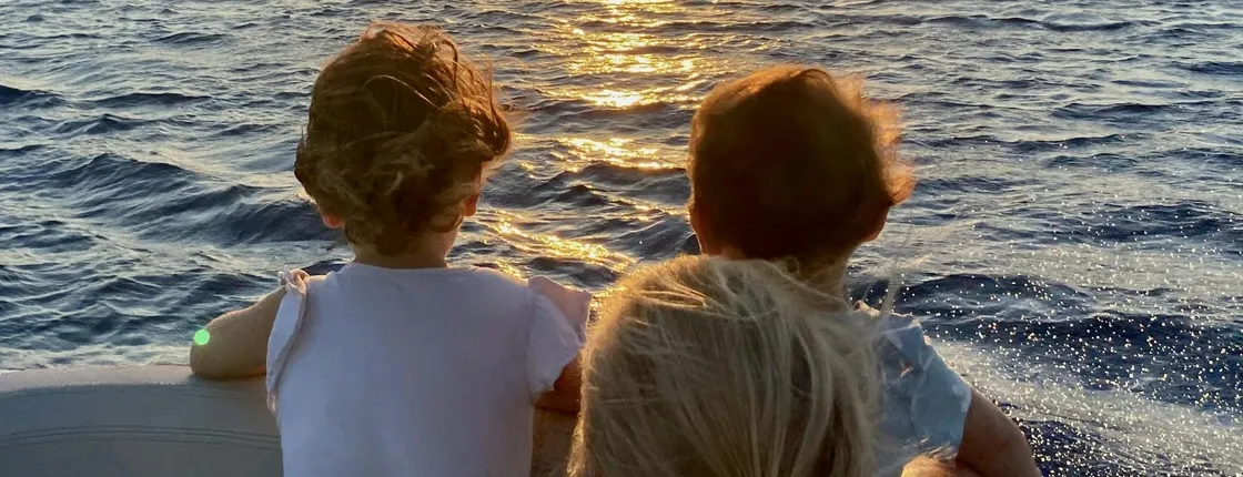Private sunset boat cruise in Lindos