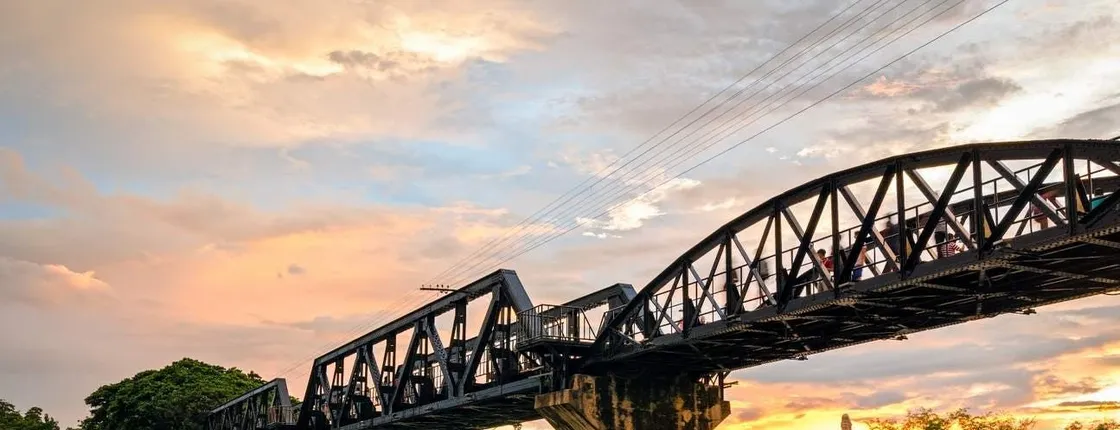River Kwai Bridge Tour with Train Ride, Long Tail Boat and Lunch