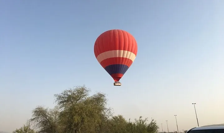 Hot Air Balloon Flight Adventure with Dune Bashing, Camel and Horse Ride