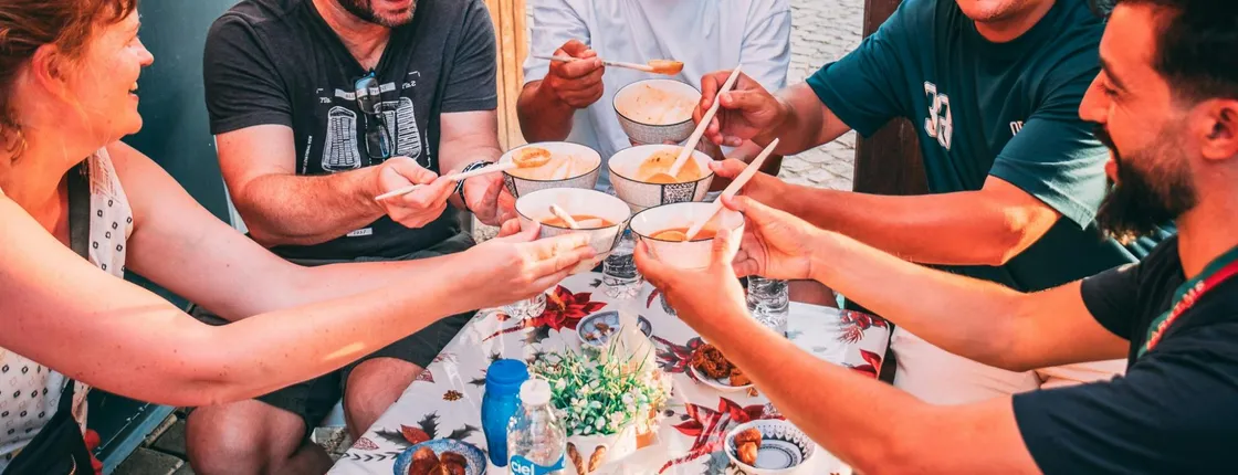 Marrakech street food tour by night with 7 tastings