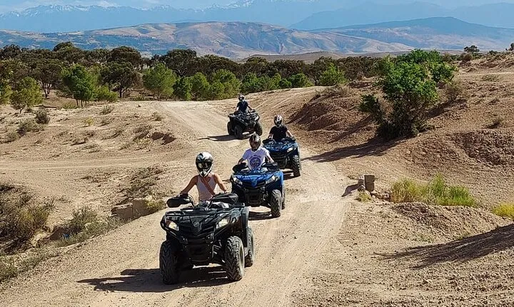 Private Agafay Desert Off-Road ATV Quad Adventure: Half-Day Tour